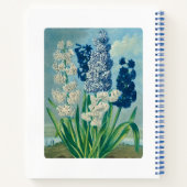 Blue Hyacinths Botanical Art Notitieboek (Achterkant)
