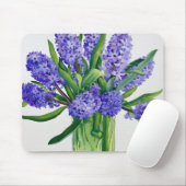 Blue Hyacinths Muismat (Met muis)