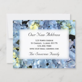 Blue Hydrangea - Aankondiging nieuw adres