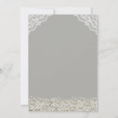  Blue Hydrangea Baby's Vrijgezellenfeest Kaart (Achterkant)