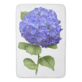 Blue Hydrangea Badmat (Voorkant Verticaal)