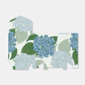 Blue Hydrangea Bedankdoosjes (Uitgevouwen)