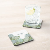 Blue Hydrangea Bier Onderzetter (Rechterzijde)