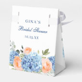 Blue Hydrangea Blush Roos Eucalyptus Vrijgezellenf Bedankdoosjes (Achterkant)