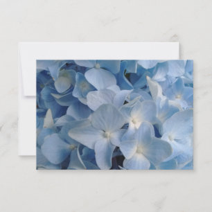 Blue Hydrangea Card Bedankt Stimulans Liefde