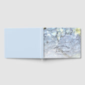 Blue Hydrangea Celebration of Life Memorial Gastenboek (Volledig)