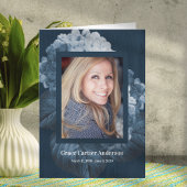 Blue Hydrangea Celebration of Life Programme Programma