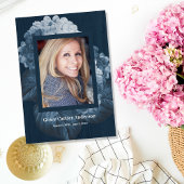 Blue Hydrangea Celebration of Life Programme Programmakaart