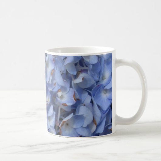 Blue Hydrangea Coffee Mok (Rechts)