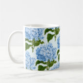 Blue Hydrangea Coffee Mok (Links)