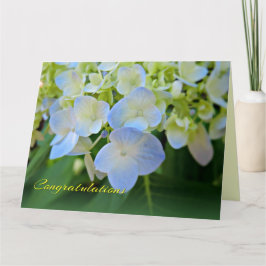 Blue Hydrangea creditcard Kaart