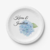 Blue Hydrangea Custom Bord (Voorkant)