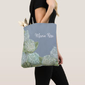Blue Hydrangea/Dusty Blue Tote Bag (Dichtbij)