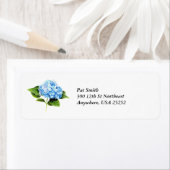 Blue Hydrangea Etiket (Insitu)