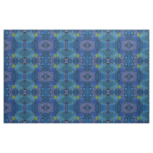 Blue Hydrangea Fabric Stof (Fat Quarter)