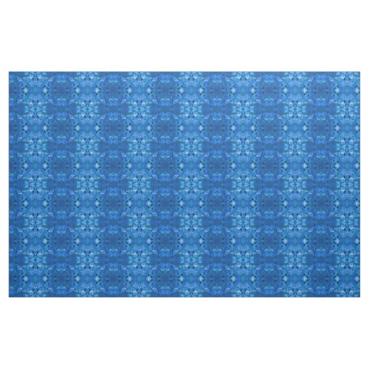 Blue Hydrangea Fabric Stof (Yard (91,4 cm))