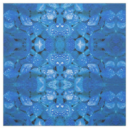 Blue Hydrangea Fabric Stof