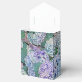 Blue Hydrangea Floral Dank u Bedankdoosjes (Geopend)