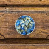  Blue Hydrangea Floral Keramische Knop