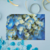 Blue Hydrangea Floral Tissuepapier