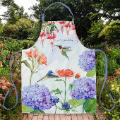 Blue Hydrangea Floral We houden van je Mimi Hummin Schort