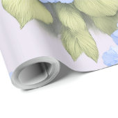 Blue Hydrangea Floral Wrap Roll – Boutique Cadeaupapier (Rol Hoek)