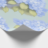 Blue Hydrangea Floral Wrapping Paper – Boutique  Cadeaupapier (Hoek)