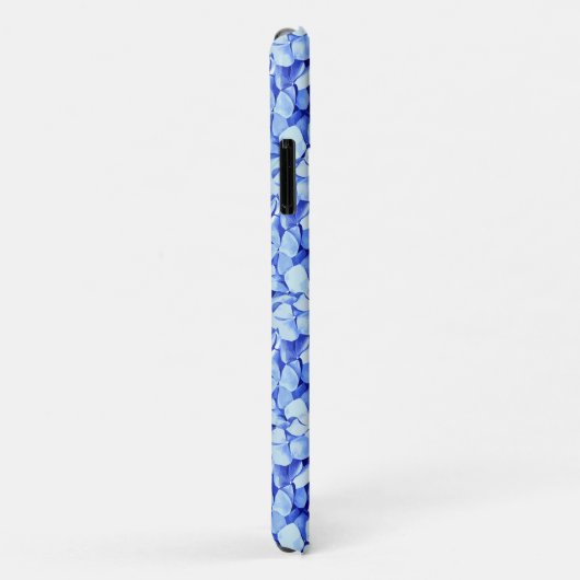 Blue Hydrangea Flower iPhone/iPad case (Achterkant/rechts)