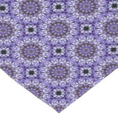 Blue Hydrangea Flower Petals Abstract kunstpatroon Korte Tafelloper (Hoek)