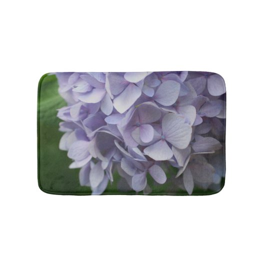 Blue Hydrangea Flower Petals Badmat (Voorkant)