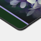 Blue Hydrangea Flower Petals persoonlijk Bureaumat (Hoek)