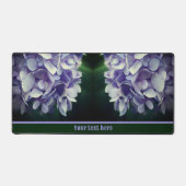 Blue Hydrangea Flower Petals persoonlijk Bureaumat (Voorkant)