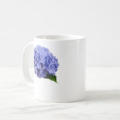 Blue Hydrangea Flower Spring Summer Koffiemok (Voorkant links)