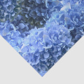 Blue Hydrangea Flowers All Occasion  Tissuepapier (Detail)