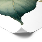 Blue Hydrangea Flowers Art Print Poster (Hoek)