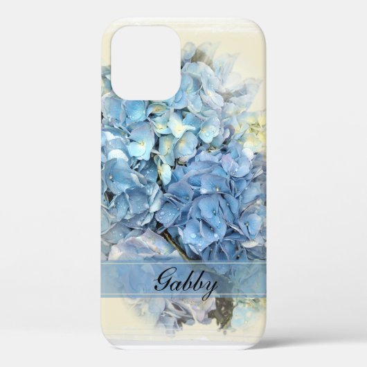 Blue Hydrangea Flowers Case-Mate iPhone Case (Achterkant)
