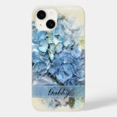 Blue Hydrangea Flowers Case-Mate iPhone Case (Achterkant)