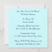 Blue Hydrangea Flowers Floral Flower Photo Kaart (Achterkant)