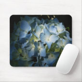 Blue Hydrangea Flowers Floral Flower Photo Muismat (Met muis)