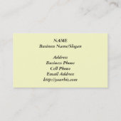 Blue Hydrangea Flowers Floral Flower Photo Visitekaartje (Achterkant)