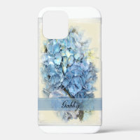 Blue Hydrangea Flowers