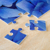 Blue Hydrangea Flowers Legpuzzel (Zijkant)