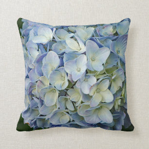 Blue Hydrangea Flowers Photo Kussen