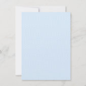 Blue Hydrangea Flowers zal mijn Bridesmaid zijn... Kaart (Achterkant)