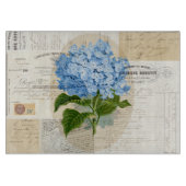  Blue Hydrangea, Frans snijvlak Snijplank (Voorkant)