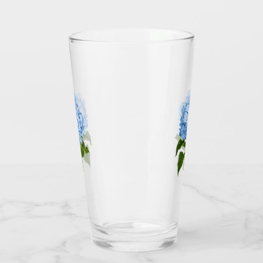 Blue Hydrangea Glass Glas (Links)