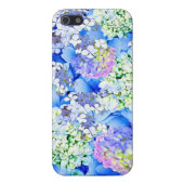 Blue Hydrangea Glossy iPhone Case iPhone Hoesje (Achterkant)