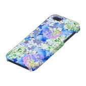 Blue Hydrangea Glossy iPhone Case iPhone Hoesje (Onderkant)