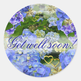 BLUE HYDRANGEA ~ "Goed gedaan" ~ Stickers