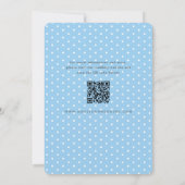 Blue Hydrangea Grandmillennial Traditional Kaart (Achterkant)